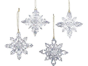 3.5" Snowflake Ornament