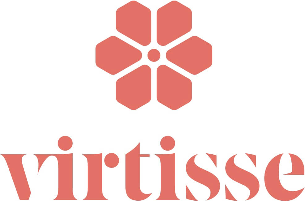 Virtisse flower logo