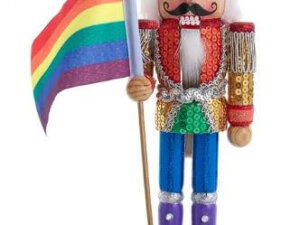 12" Gay Pride Nutcracker