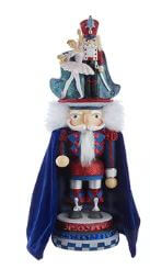 18" Hollywood Ballerina With Prince Nutcracker
