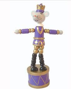 5" Mouse King Push Puppet