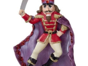 Nutcracker Prince Ornament 6.5"
