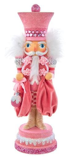 15" Hollywood Pink Sweet Soldier Nutcrackers