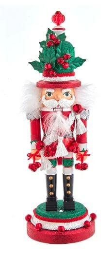 18" Wind-Up Musical Bells Nutcracker