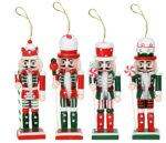 5" Nutcracker set of 5 ornamnets