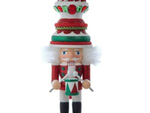16" Candycane Hat Soldier Nutcracker