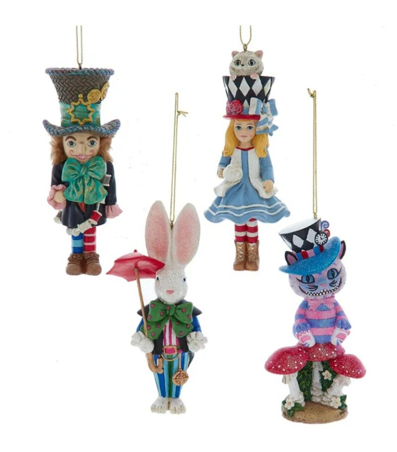 5" Alice In Wonderland Ornament