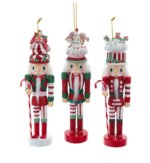 6" Nutcracker Cake Hat Solider Ornatment