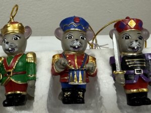 2” Mouse Nutcracker Ornament
